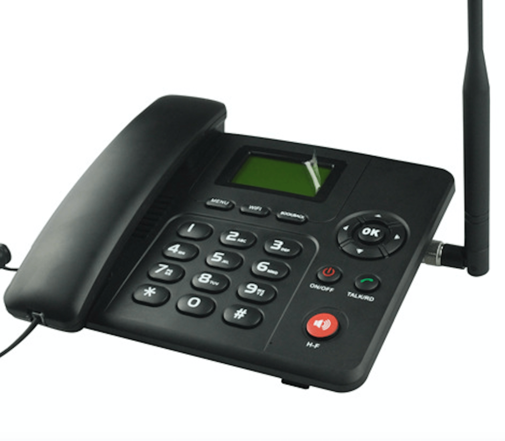 Big Button Wireless 4G SIM Desk Phone + $29/mo Unlimited Plan